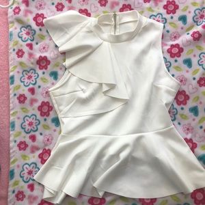 Cream blouse S/M